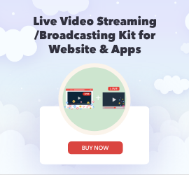 SocialApps.tech: Live Video Streaming / Broadcasting Kit for Web & Apps !!