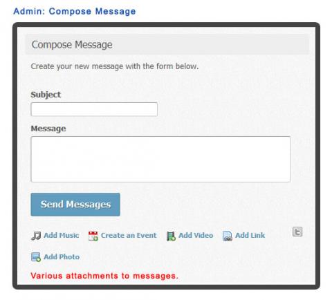 Admin: Compose Message