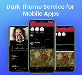 New Service Release: Dark Theme for Mobile Apps