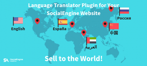 How SocialEngine website with Multiple Languages Plugin can help you Diversify Market & Increase Sales?